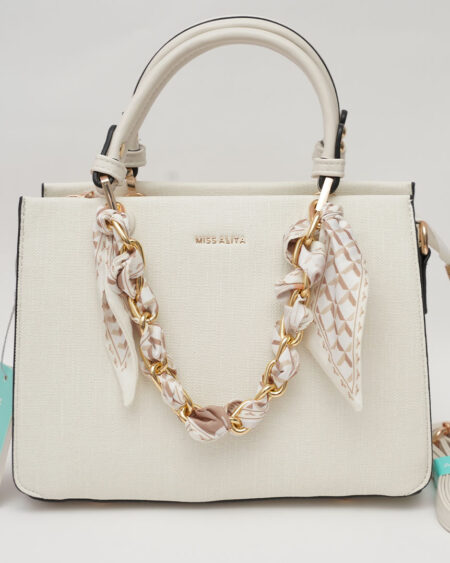 sac a main blanc casse