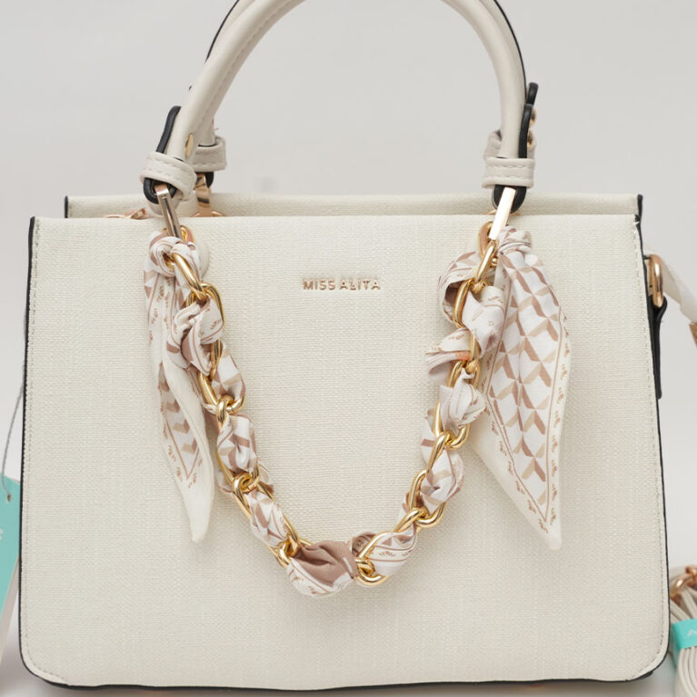 sac a main blanc casse
