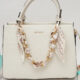 sac a main blanc casse